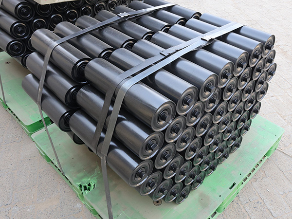 Which type of idler roller is most durable for cement plants?