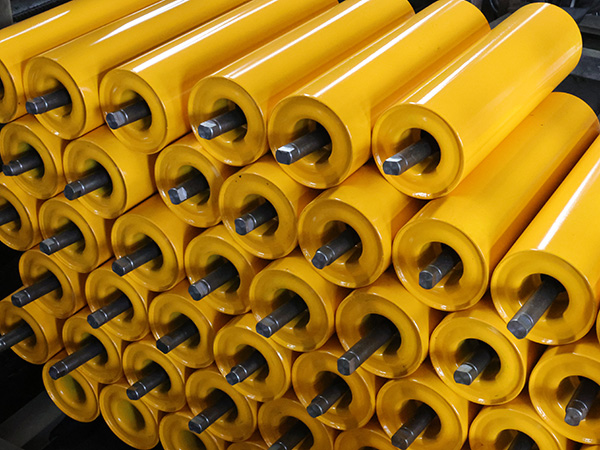 What are the requirements for idler rollers used in coal mines?